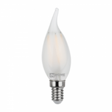 Лампа светодиодная LED-СВЕЧА НА ВЕТРУ-deco 5Вт 230В Е14 3000К 450Лм матовая IN HOME