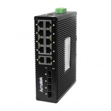 Amatek AN-SXGM14P8A промышленный коммутатор