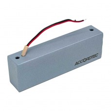 AccordTec ML-300K Электромагнитный замок с уголком, Серебряный металлик