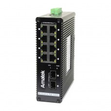 Amatek AN-SXGM10P8B HiPoE 90Вт Промышленный управляемый коммутатор на 10 портов