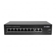 Amatek AN-S10P8A 10-портовый коммутатор с PoE