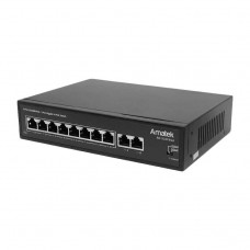 Amatek AN-S10P8GA 10-портовый коммутатор с PoE