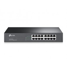 TP-Link TL-SF1016DS 16-портовый Fast Ethernet настольный/монтируемый в стойку коммутатор